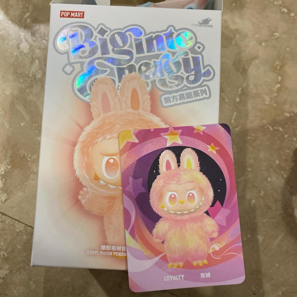 Pop Mart Big Into Energy Loyalty Labubu The Monsters